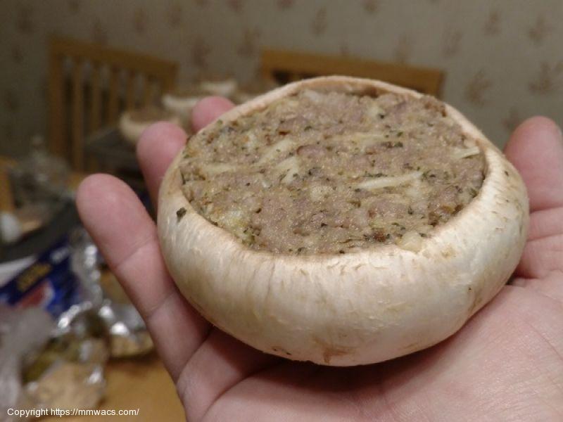 Chef Michael's Stuffed Mushrooms